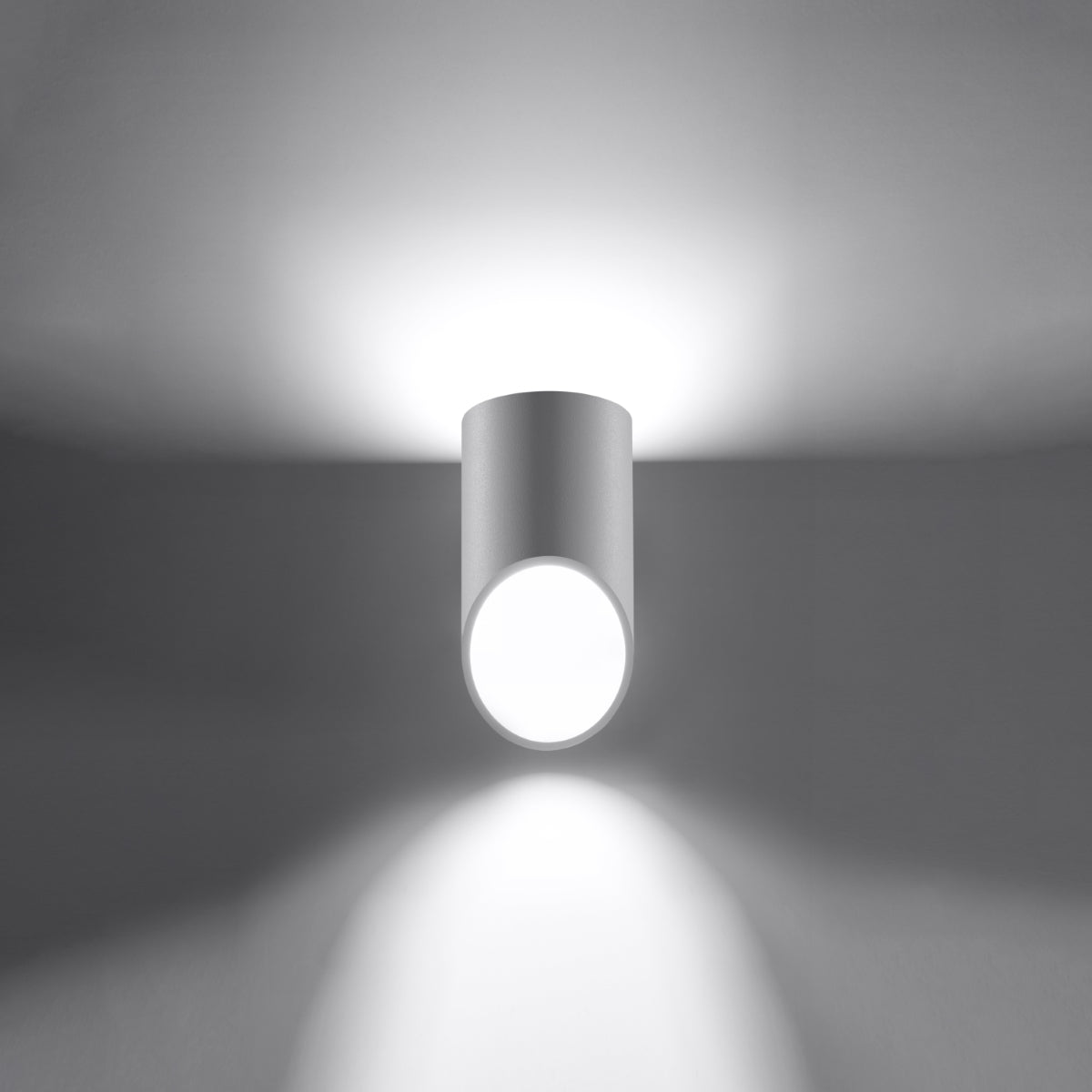 PENNE 20 white wall lamp with a sleek cylindrical design for modern lighting solutions
